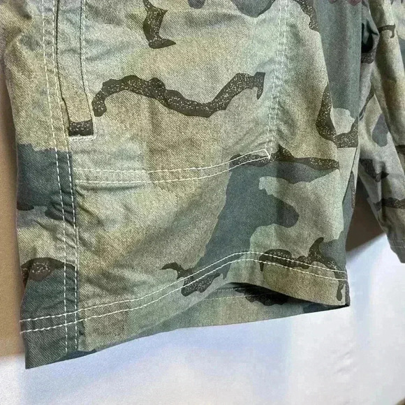Levi Signature Men's  Shorts Big & Tall Size 42 Camo Cargo Shorts Fish Camp Hike - Picture 4 of 8